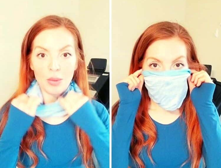 Wearing a Face Mask While Running Outside