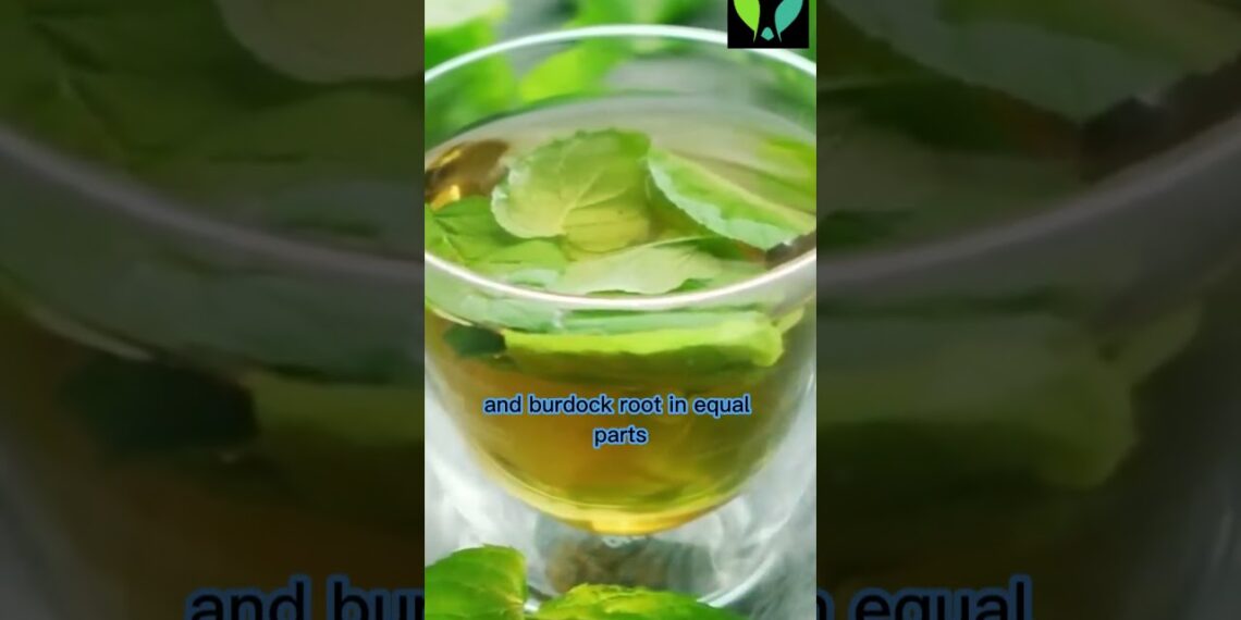 Detoxify Your Liver Naturally with Dandelion, Turmeric, and Burdock Tea