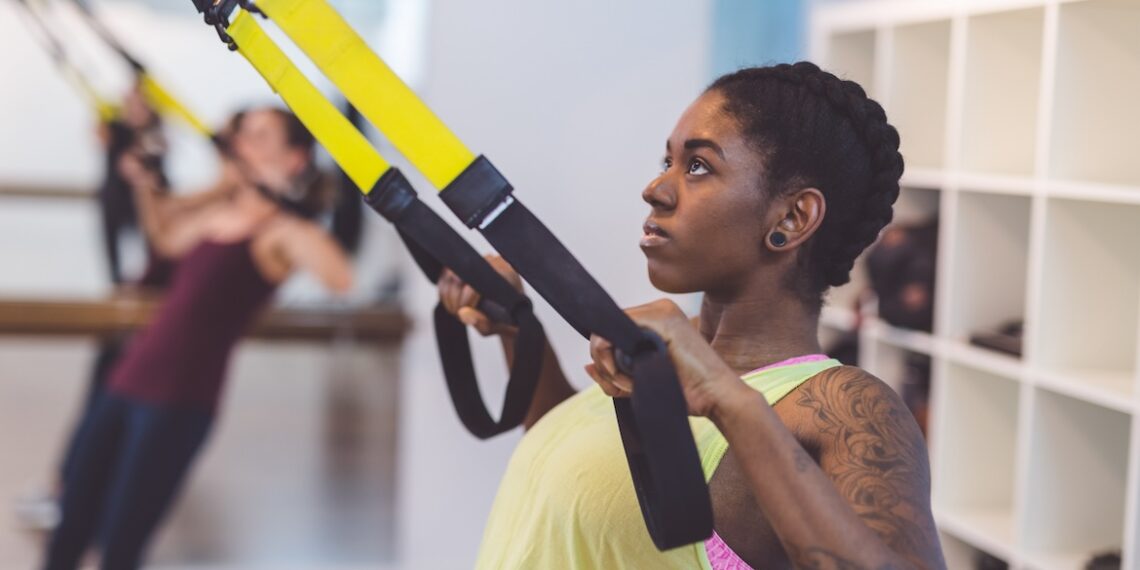 A 10-Minute TRX Workout | Well+Good