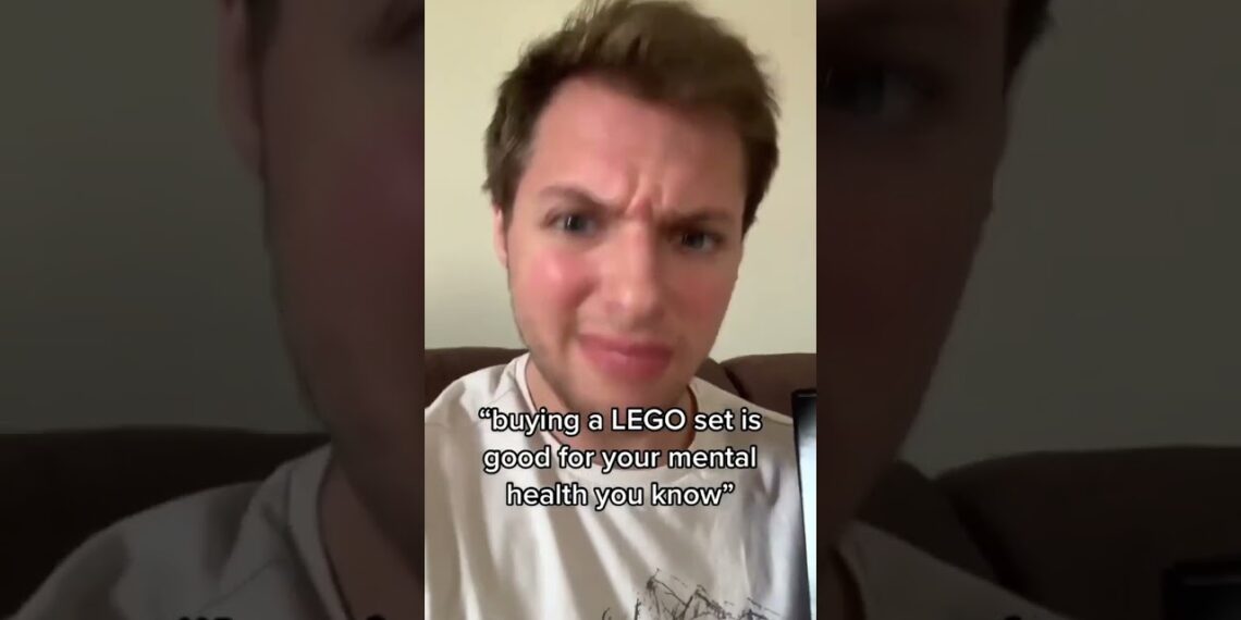 LEGO Is Great For Mental Health! #shorts #health #healthy #shortsfeed #viral #wellness