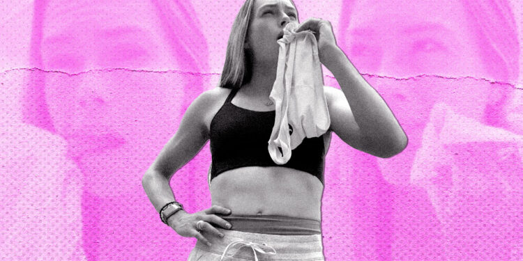 Colleen Quigley Does Tongue Stretches for Her Pelvic Floor