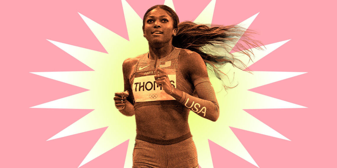 How Gabby Thomas Stays Happy, Healthy and Grounded