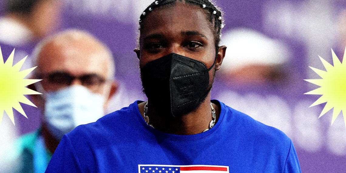 Olympic Runner Noah Lyles Competes With COVID-19