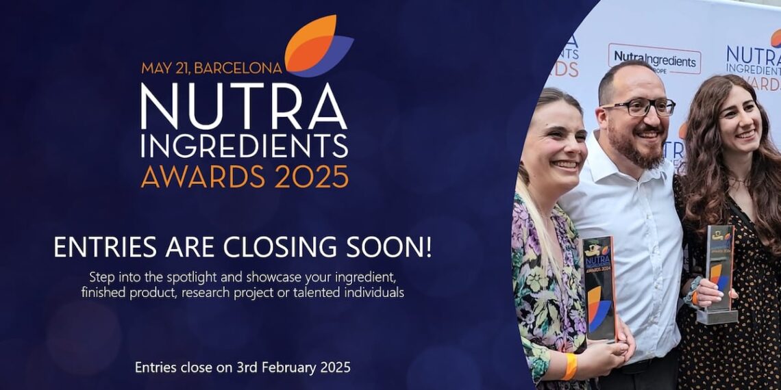 Deadline approaching for 2025 NutraIngredients Awards
