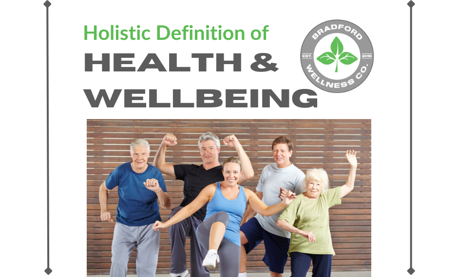 Holistic Definition of Health and Well-being
