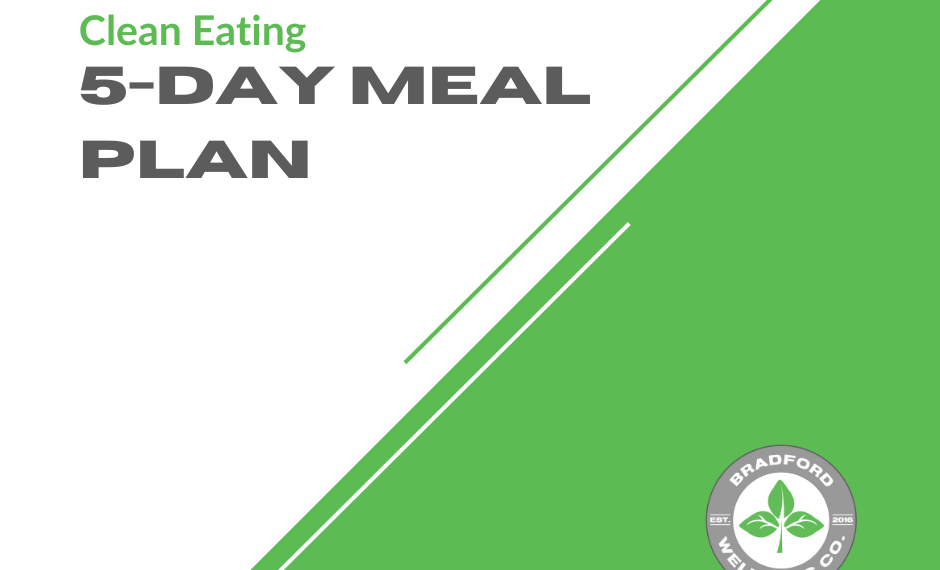 Clean Eating 5-Day Meal Plan