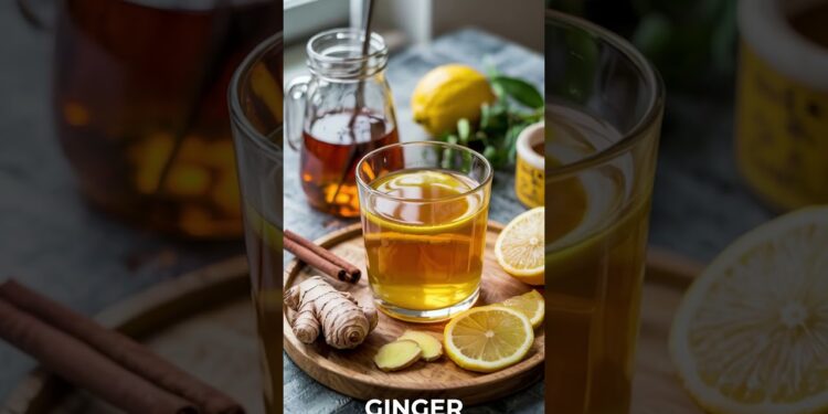 Drink This Every Morning to Boost Immunity Naturally!#wellnesstips #morningritual
