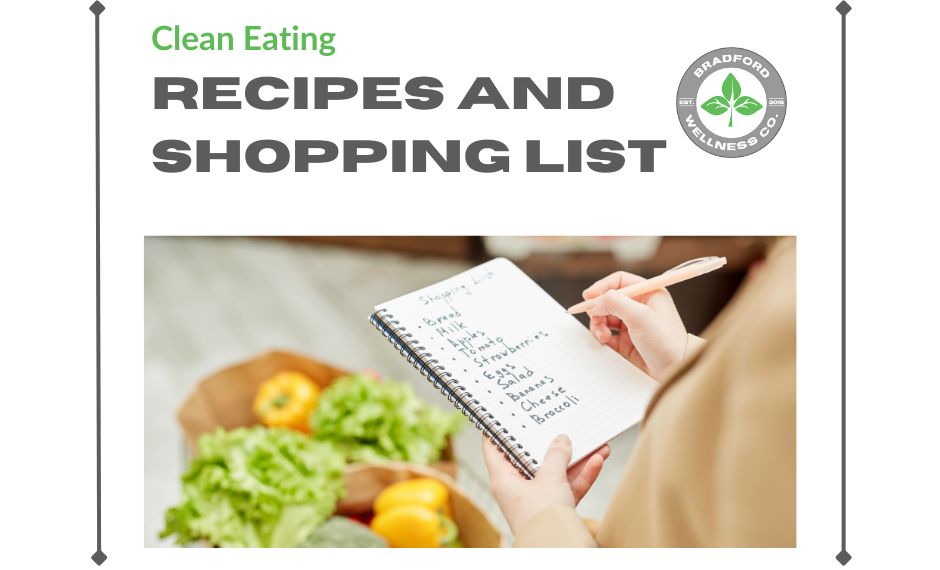 Clean Eating Recipes and Shopping List: A Beginner’s Guide