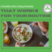 A Healthy Daily Eating Schedule That Works for Your Routine