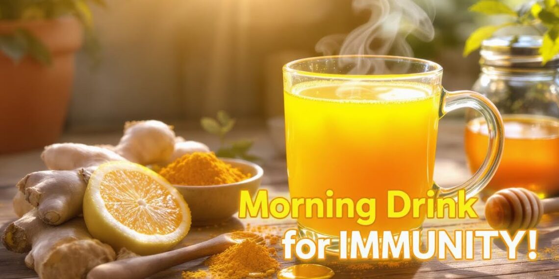 Drink This Every Morning for a Stronger Immune System  Natural Health Tonic Recipe