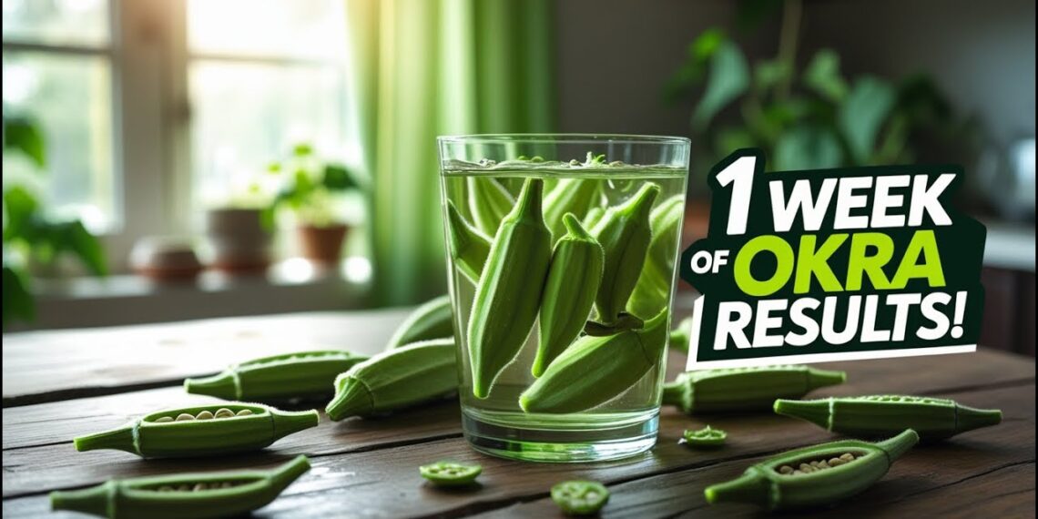 Drink Okra Water Every Morning for One Week | Benefits for Skin, Digestion & Blood Sugar