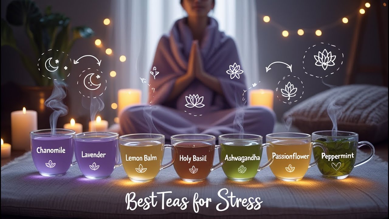 7 Best Herbal Teas for Stress Relief  Calm Your Mind & Body Naturally