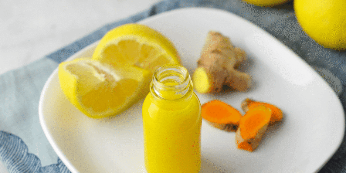 Anti-inflammatory Ginger Turmeric Immunity Shots