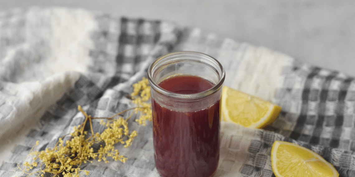 Simple Elderberry Wellness Shots Recipe