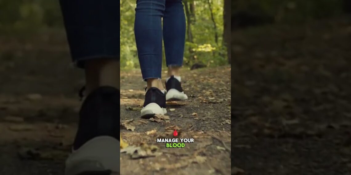 The Post Meal Walk That Fights Blood Sugar Spikes simple daily habit #healthtips #wellness